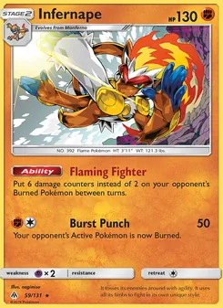 Infernape - Forbidden Light