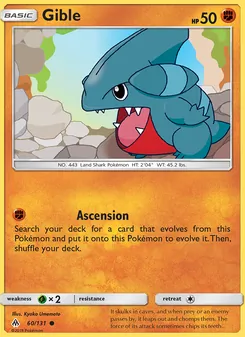 Gible - Forbidden Light