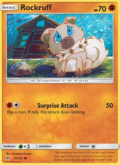 Rockruff - Forbidden Light