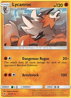 Lycanroc - Forbidden Light
