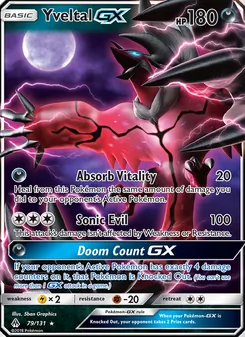 Yveltal GX - Forbidden Light