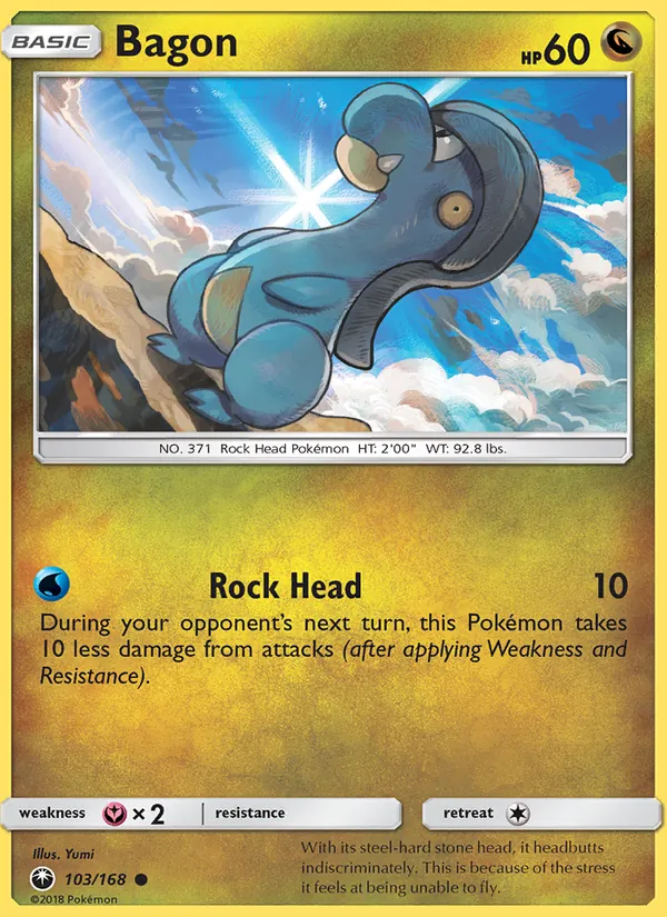 Bagon - Celestial Storm Pokemon Card