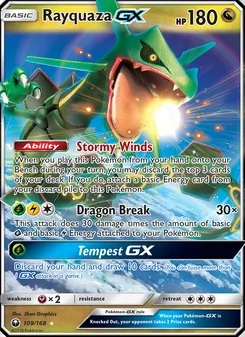 Rayquaza GX - Celestial Storm