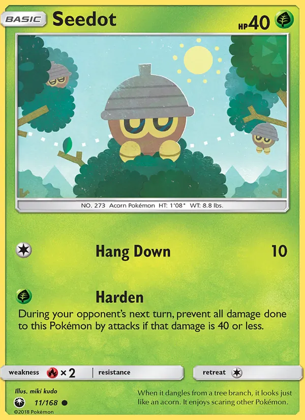 Seedot - Celestial Storm Pokemon Card