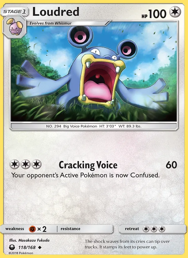 Loudred - Celestial Storm Pokemon Card