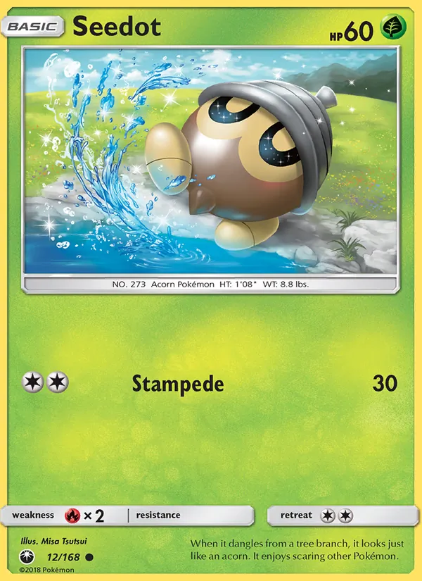 Seedot - Celestial Storm Pokemon Card