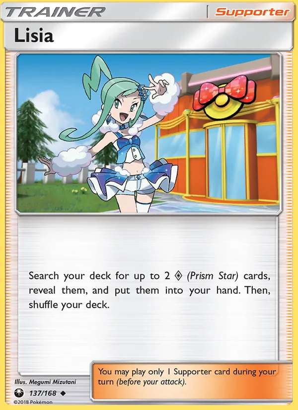 Lisia - Celestial Storm Pokemon Card