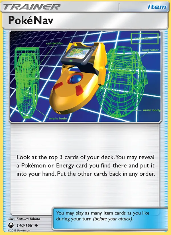 PokéNav - Celestial Storm Pokemon Card