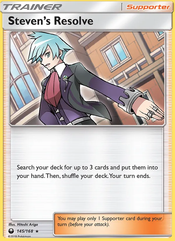 Steven’s Resolve - Celestial Storm Pokemon Card