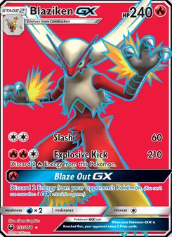 Blaziken GX - Celestial Storm