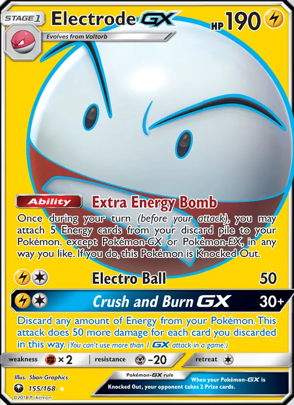 Electrode GX - Celestial Storm Pokemon Card