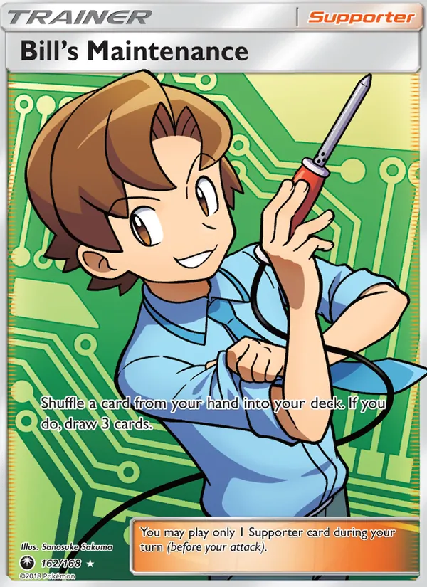 Bill’s Maintenance - Celestial Storm Pokemon Card