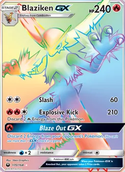 Blaziken GX - Celestial Storm