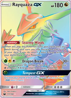 Rayquaza GX - Celestial Storm