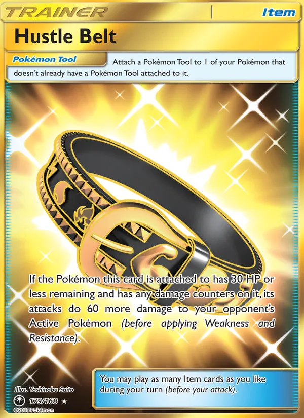 Hustle Belt - Celestial Storm Pokemon Card