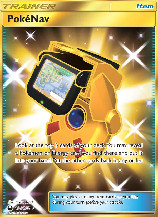 PokéNav - Celestial Storm Pokemon Card