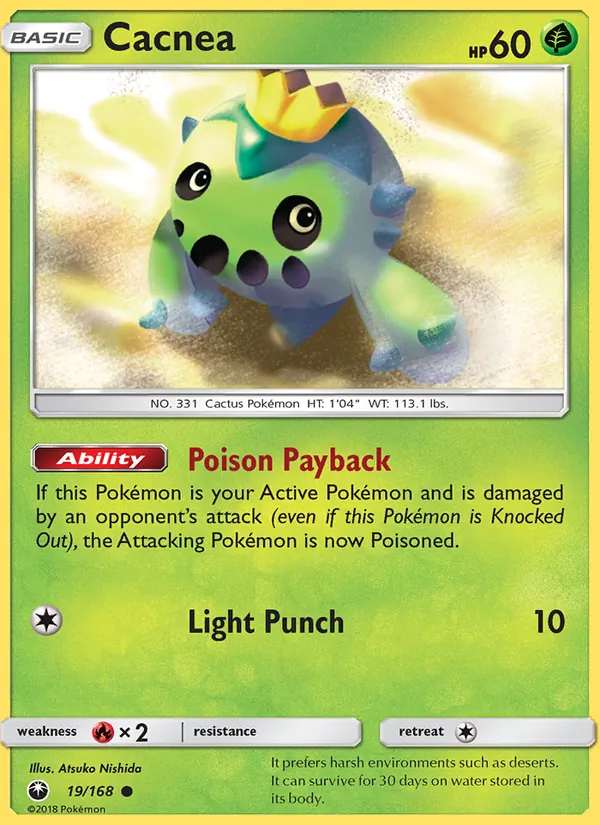 Cacnea - Celestial Storm Pokemon Card