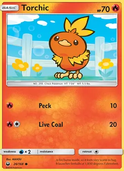 Torchic - Celestial Storm