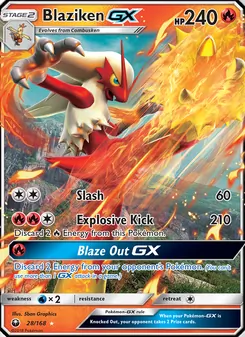 Blaziken GX - Celestial Storm