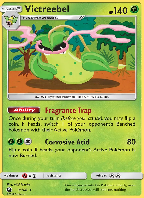 Victreebel - Celestial Storm Pokemon Card