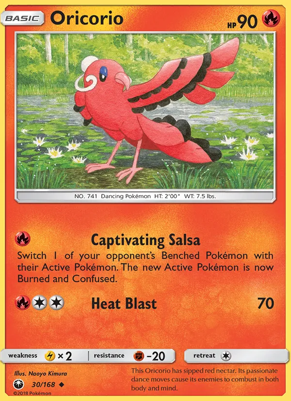 Oricorio - Celestial Storm Pokemon Card