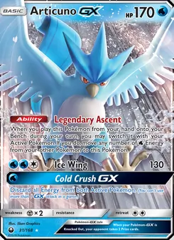 Articuno GX - Celestial Storm