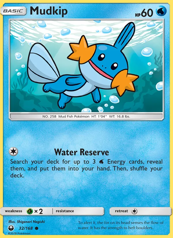 Mudkip - Celestial Storm Pokemon Card