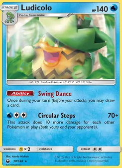 Ludicolo - Celestial Storm
