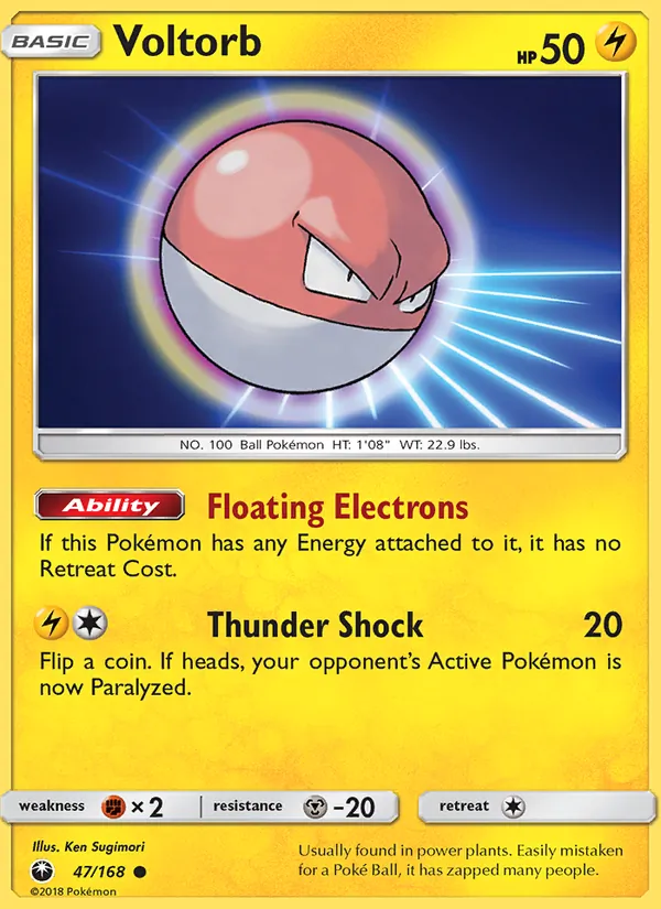 Voltorb - Celestial Storm Pokemon Card