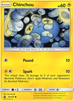 Chinchou - Celestial Storm