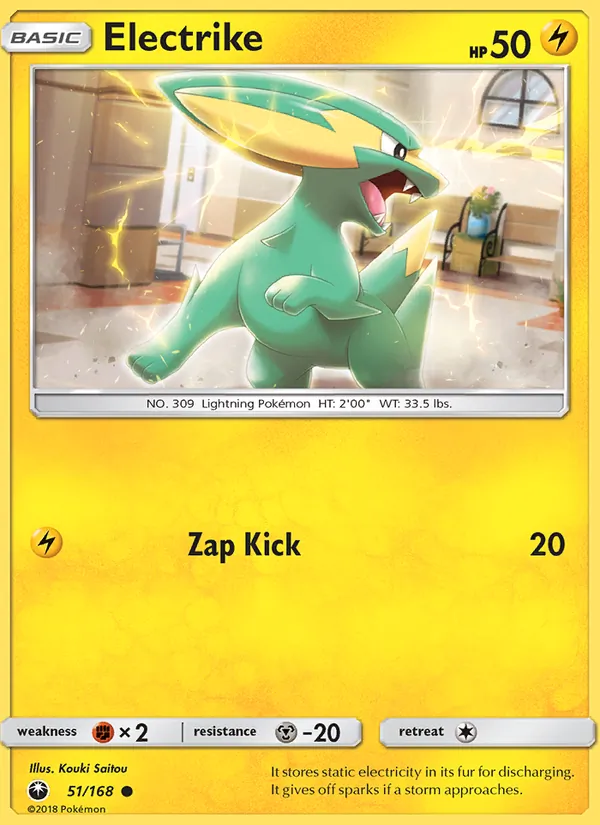 Electrike - Celestial Storm Pokemon Card