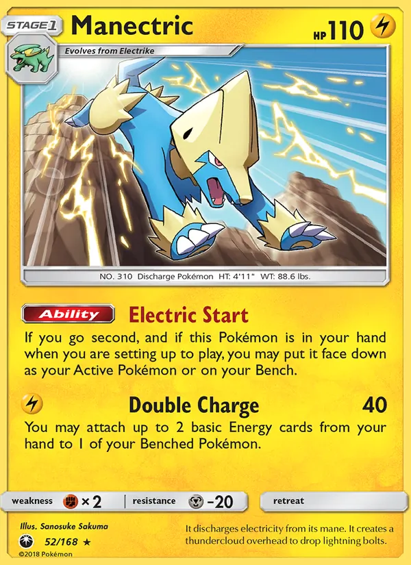 Manectric - Celestial Storm Pokemon Card