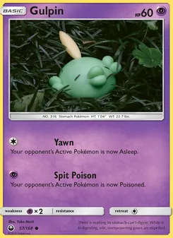 Gulpin - Celestial Storm