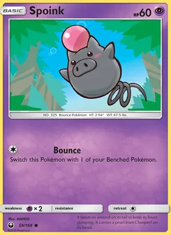Spoink - Celestial Storm