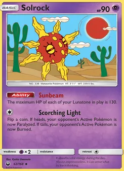 Solrock - Celestial Storm