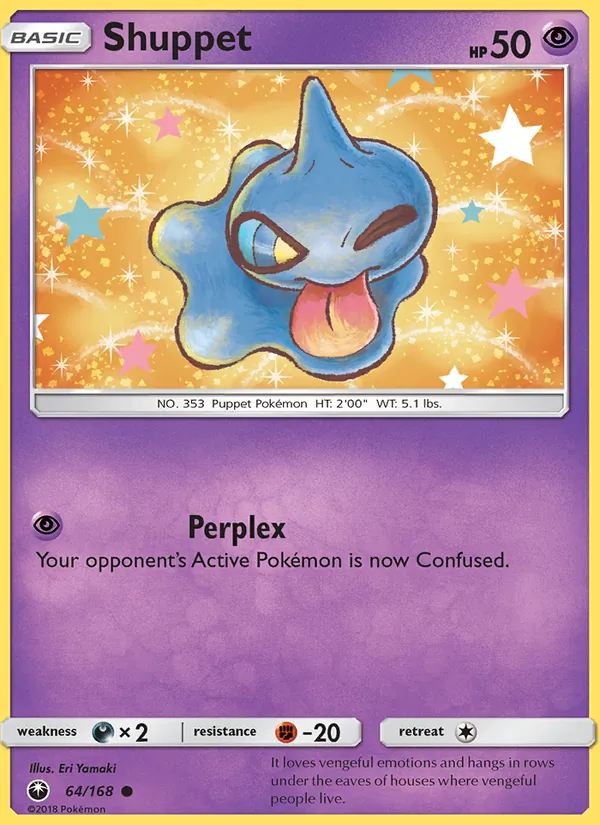 Shuppet - Celestial Storm Pokemon Card