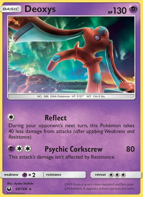 Deoxys - Celestial Storm Pokemon Card