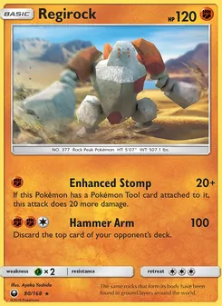 Regirock - Celestial Storm
