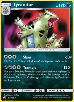 Tyranitar - Celestial Storm