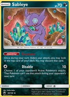 Sableye - Celestial Storm