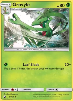 Grovyle - Celestial Storm