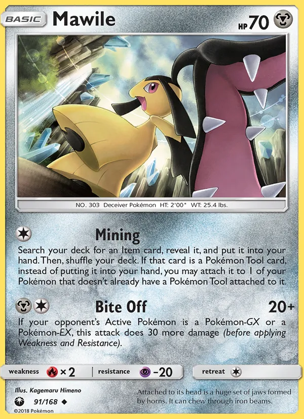 Mawile - Celestial Storm Pokemon Card