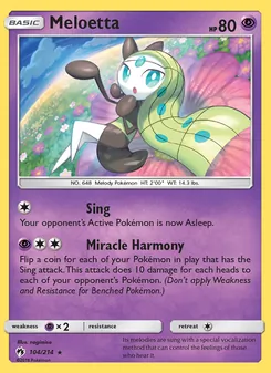 Meloetta - Lost Thunder