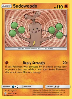 Sudowoodo - Lost Thunder