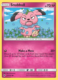 Snubbull - Lost Thunder