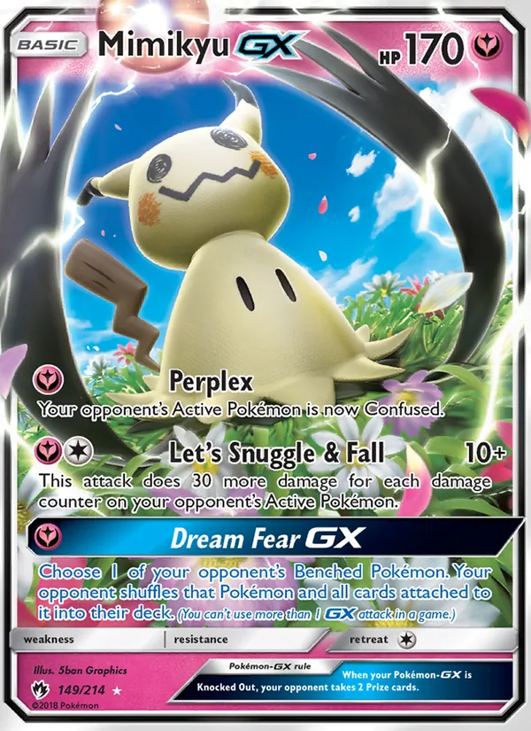 Mimikyu GX - Lost Thunder Pokemon Card
