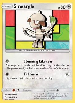 Smeargle - Lost Thunder
