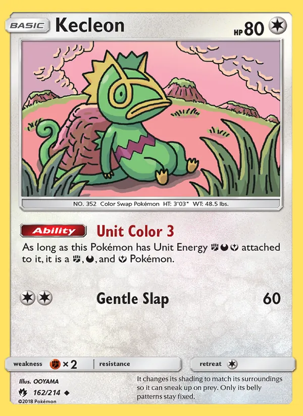 Kecleon - Lost Thunder Pokemon Card