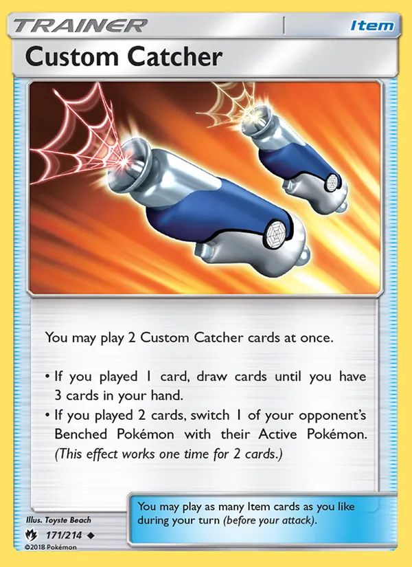 Custom Catcher - Lost Thunder Pokemon Card