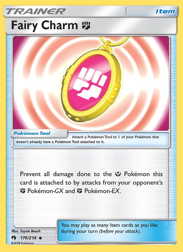 Fairy Charm Fighting - Lost Thunder Pokemon Card